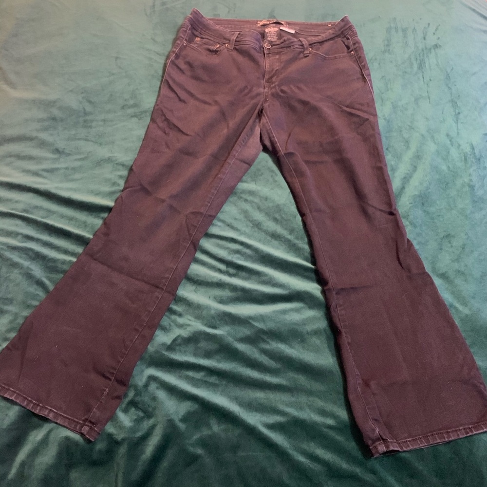 Black pants w/stretch - plus size